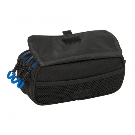 Bolso escolar portatodo safta triple big umbro jet black 100x215x80 mm