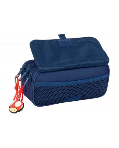 Bolso escolar portatodo safta triple big super mario trick 100x215x80 mm