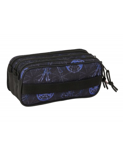 Bolso escolar portatodo safta triple big spider man attack 100x215x80 mm