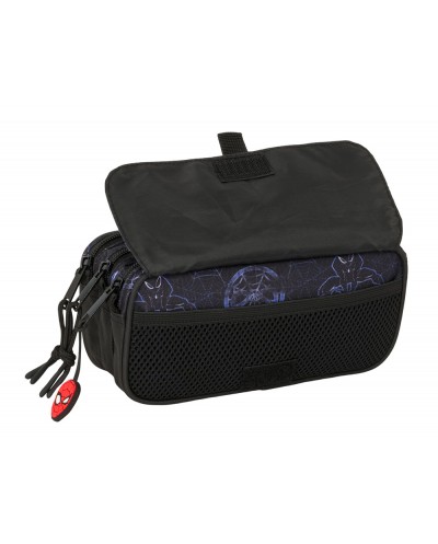 Bolso escolar portatodo safta triple big spider man attack 100x215x80 mm