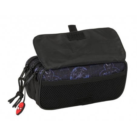 Bolso escolar portatodo safta triple big spider man attack 100x215x80 mm