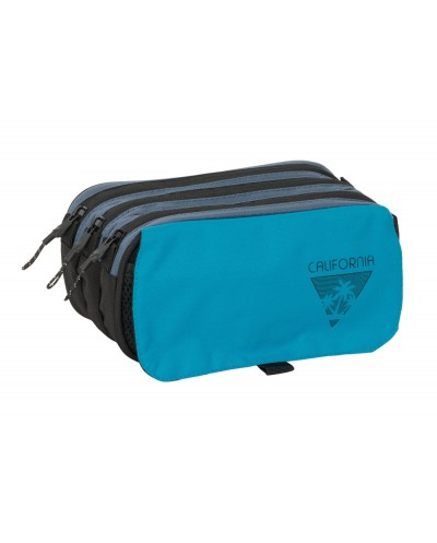 Bolso escolar portatodo safta triple big reciclado blackfit8 california 100x215x80 mm