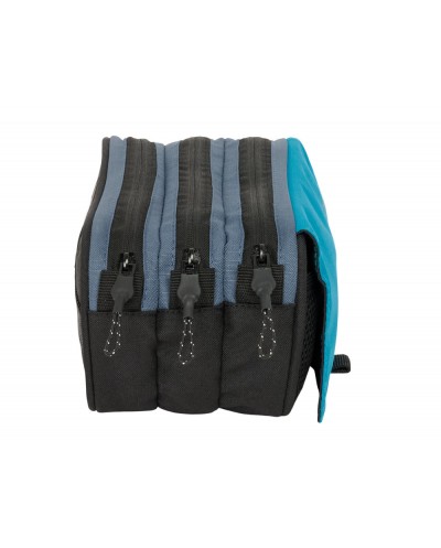 Bolso escolar portatodo safta triple big reciclado blackfit8 california 100x215x80 mm