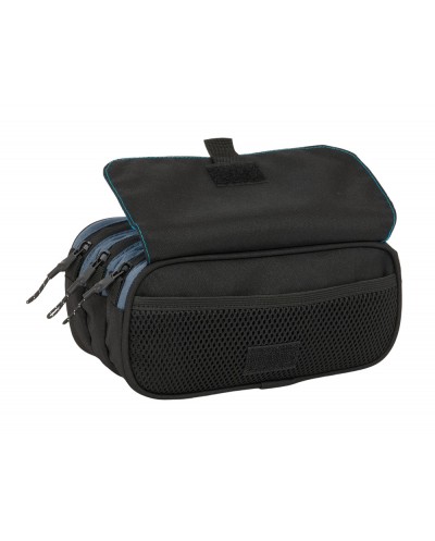 Bolso escolar portatodo safta triple big reciclado blackfit8 california 100x215x80 mm