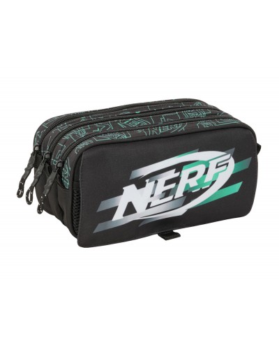 Bolso escolar portatodo safta triple big nerf game 100x215x80 mm