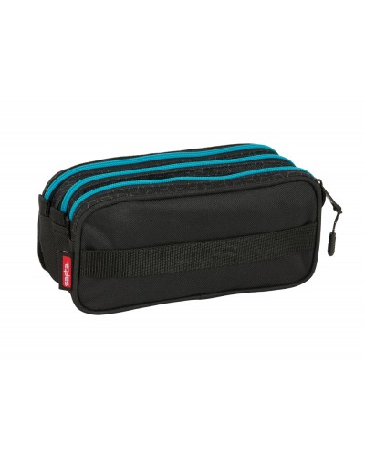 Bolso escolar portatodo safta triple big kelme iron 100x215x80 mm