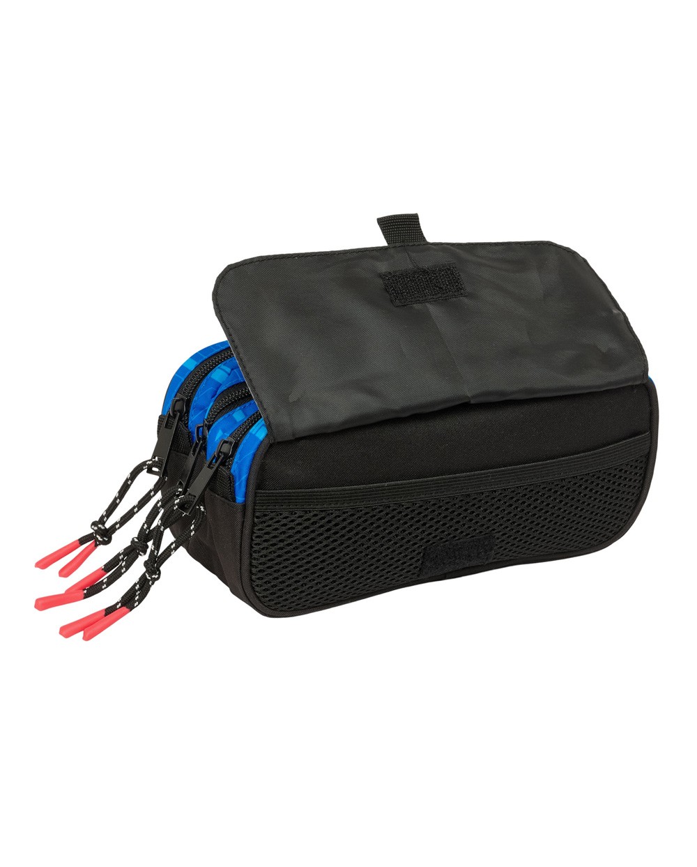 Bolso escolar portatodo safta triple big hot wheels let s race 100x215x80 mm