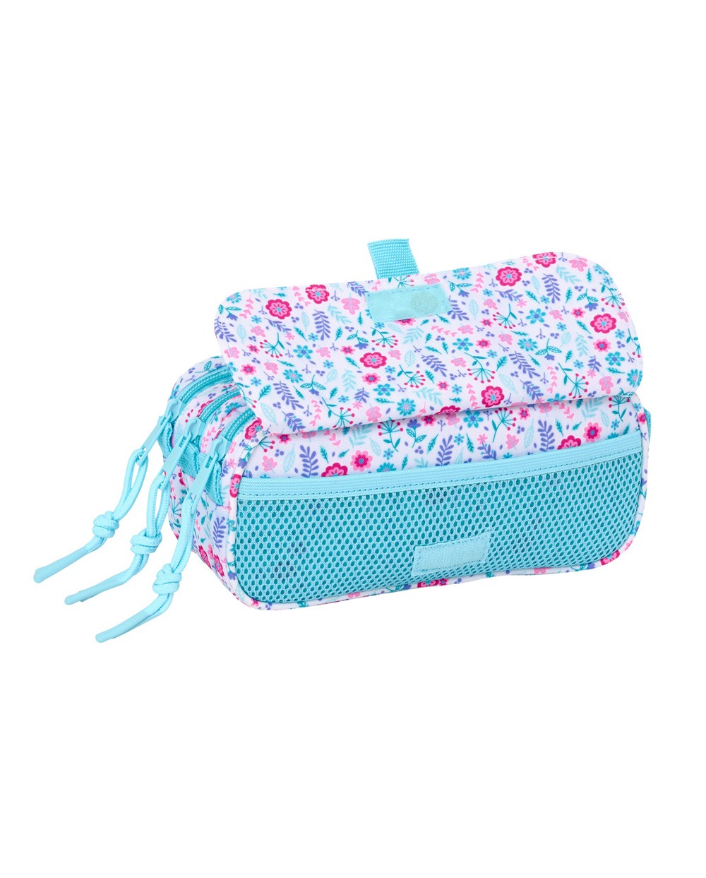Bolso escolar portatodo safta triple big blackfit8 cool 100x215x80 mm