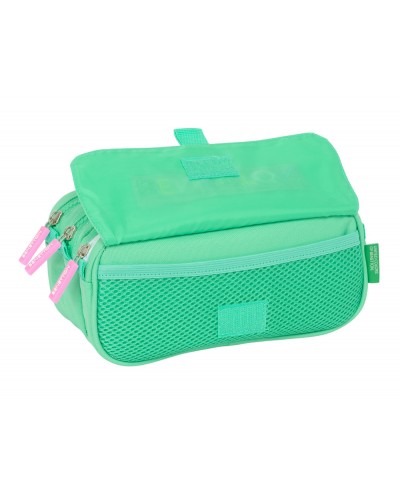 Bolso escolar portatodo safta triple big benetton mint 100x215x80 mm