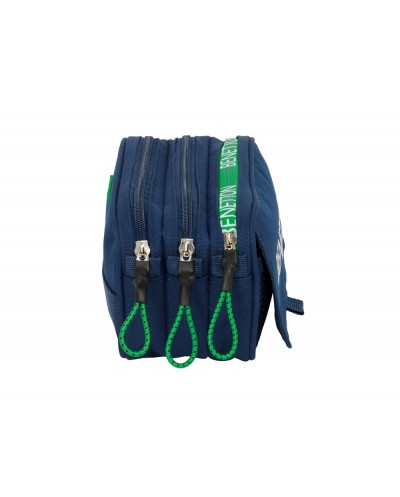 Bolso escolar portatodo safta triple big benetton green 100x215x80 mm