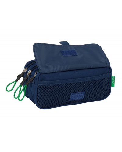 Bolso escolar portatodo safta triple big benetton green 100x215x80 mm