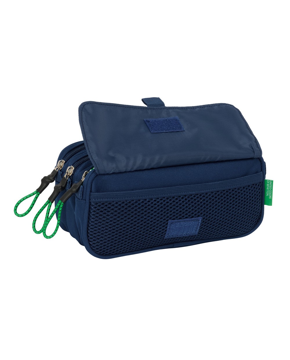 Bolso escolar portatodo safta triple big benetton green 100x215x80 mm