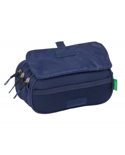 Bolso escolar portatodo safta triple big benetton flag 100x215x80 mm