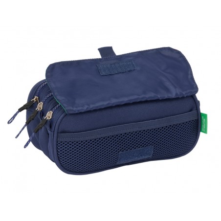 Bolso escolar portatodo safta triple big benetton flag 100x215x80 mm