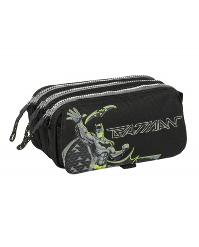 Bolso escolar portatodo safta triple big batman game over 100x215x80 mm