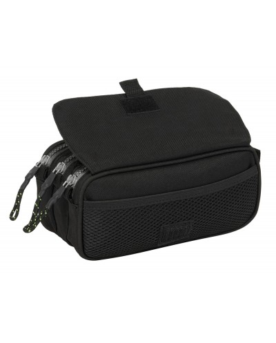 Bolso escolar portatodo safta triple big batman game over 100x215x80 mm