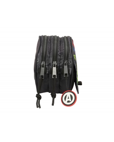 Bolso escolar portatodo safta triple big avengers vendetta 100x215x80 mm