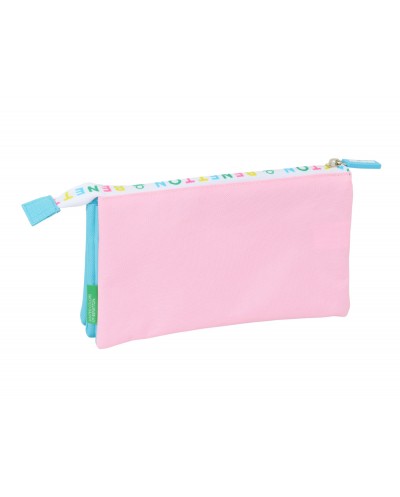Bolso escolar portatodo safta triple benetton unique 120x220x30 mm