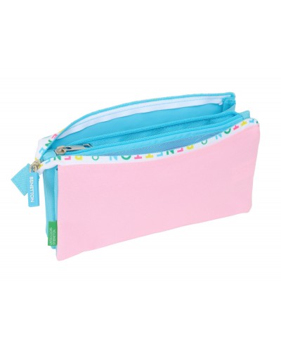 Bolso escolar portatodo safta triple benetton unique 120x220x30 mm