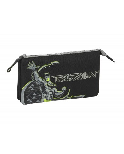 Bolso escolar portatodo safta triple batman game over 120x220x30 mm