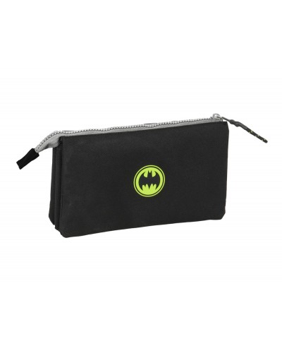 Bolso escolar portatodo safta triple batman game over 120x220x30 mm