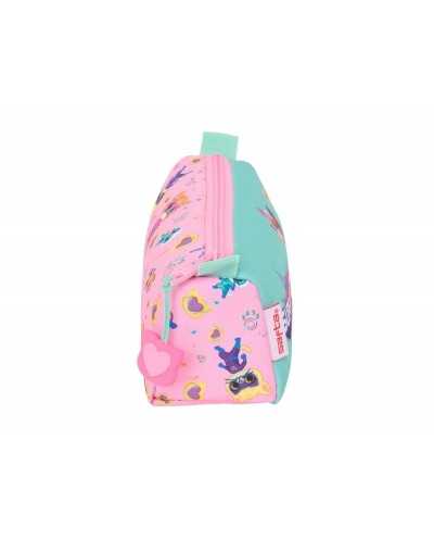 Bolso escolar portatodo safta superkitties 80x210x70 mm