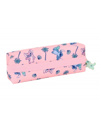 Bolso escolar portatodo safta rectangular con goma elastica 22cm stitch beach 40x220x70 mm