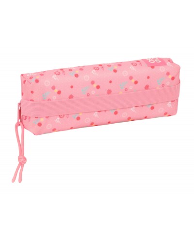 Bolso escolar portatodo safta rectangular con goma elastica 22cm reciclado moos passion 40x220x70 mm