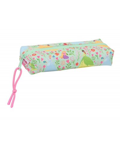 Bolso escolar portatodo safta rectangular con goma elastica 22cm princesas disney bloom 40x220x70 mm