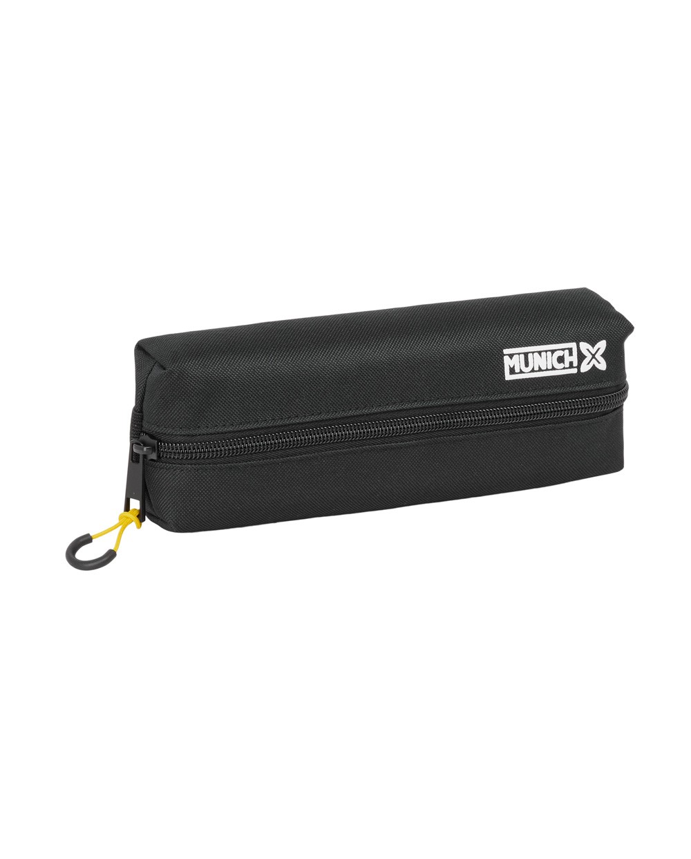 Bolso escolar portatodo safta rectangular con goma elastica 22cm munich topo 40x220x70 mm