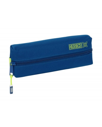 Bolso escolar portatodo safta rectangular con goma elastica 22cm munich north 40x220x70 mm