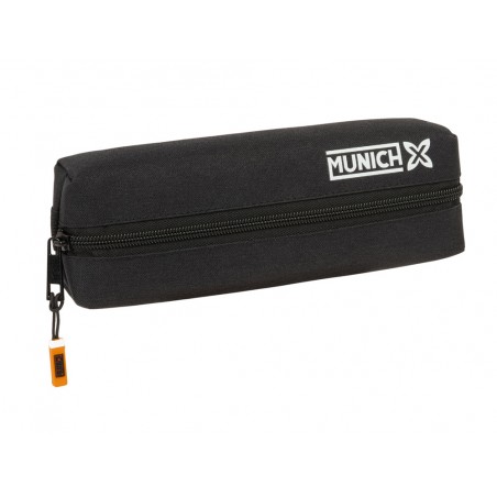 Bolso escolar portatodo safta rectangular con goma elastica 22cm munich lagoon 40x220x70 mm