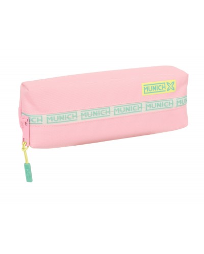 Bolso escolar portatodo safta rectangular con goma elastica 22cm munich candy 40x220x70 mm
