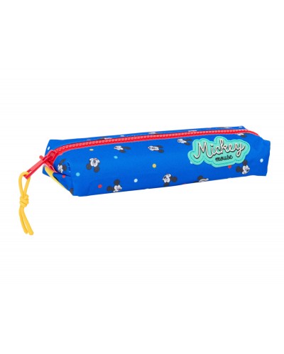 Bolso escolar portatodo safta rectangular con goma elastica 22cm mickey mouse good day 40x220x70 mm