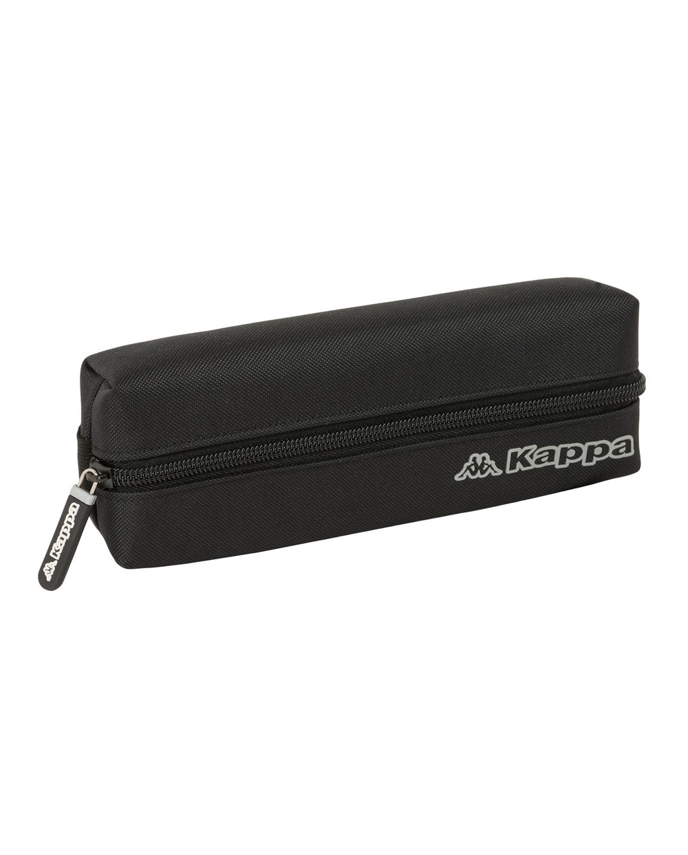 Bolso escolar portatodo safta rectangular con goma elastica 22cm kappa dark 40x220x70 mm