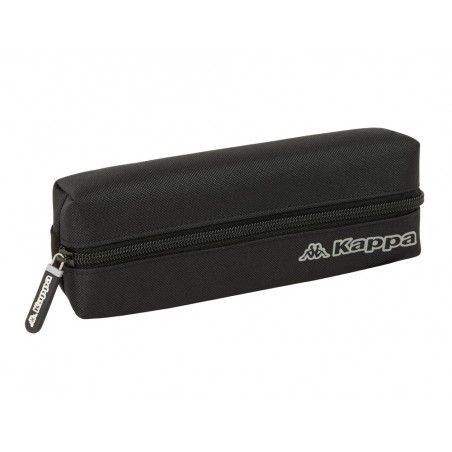 Bolso escolar portatodo safta rectangular con goma elastica 22cm kappa dark 40x220x70 mm