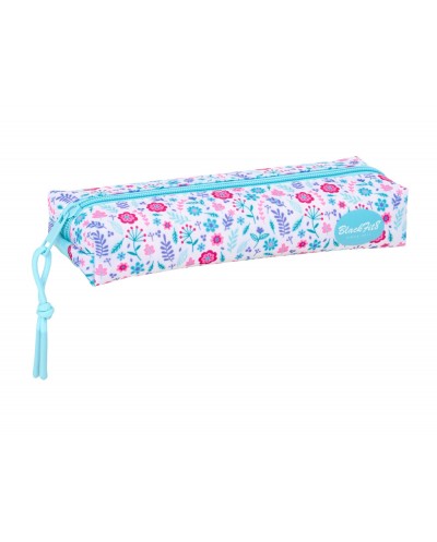 Bolso escolar portatodo safta rectangular con goma elastica 22cm blackfit8 cool 40x220x70 mm