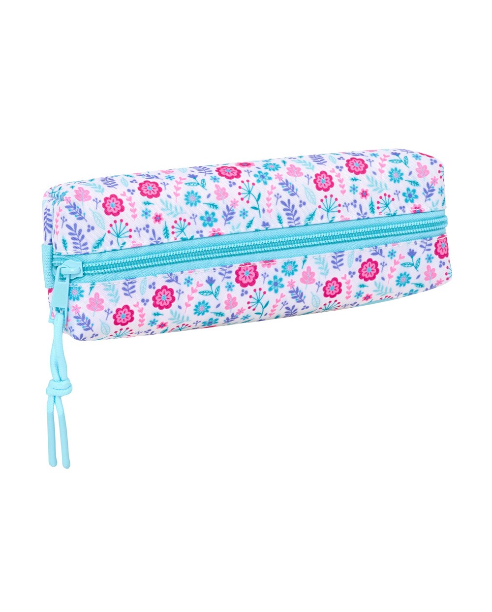 Bolso escolar portatodo safta rectangular con goma elastica 22cm blackfit8 cool 40x220x70 mm