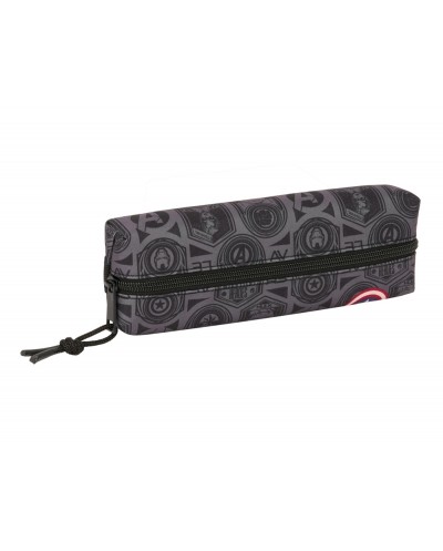 Bolso escolar portatodo safta rectangular con goma elastica 22cm avengers vendetta 40x220x70 mm