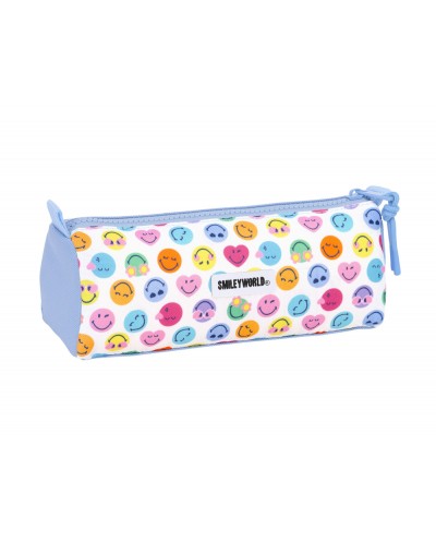 Bolso escolar portatodo safta reciclado smiley world joyful 80x210x70 mm