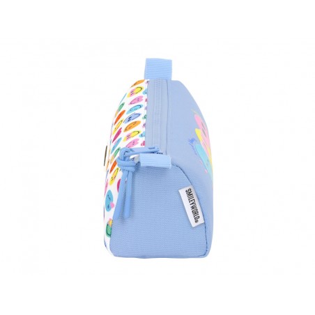 Bolso escolar portatodo safta reciclado smiley world joyful 80x210x70 mm