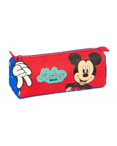 Bolso escolar portatodo safta mickey mouse good day 80x210x70 mm