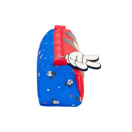 Bolso escolar portatodo safta mickey mouse good day 80x210x70 mm