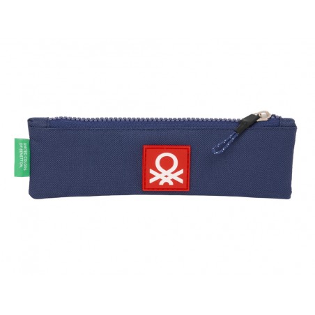 Bolso escolar portatodo safta estrecho benetton flag 60x200x10 mm