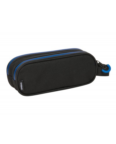 Bolso escolar portatodo safta doble umbro jet black 80x210x60 mm