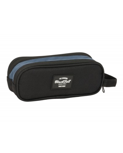 Bolso escolar portatodo safta doble reciclado blackfit8 california 80x210x60 mm