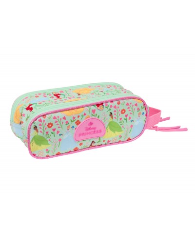 Bolso escolar portatodo safta doble princesas disney bloom 80x210x60 mm