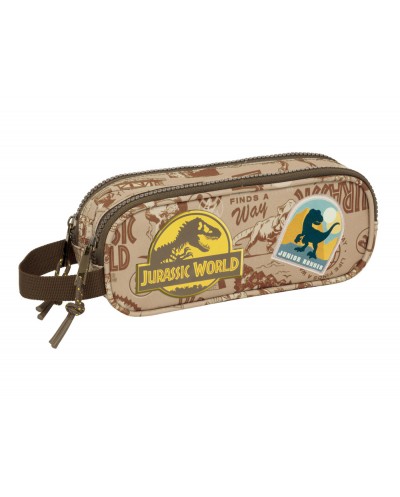Bolso escolar portatodo safta doble jurassic world 80x210x60 mm