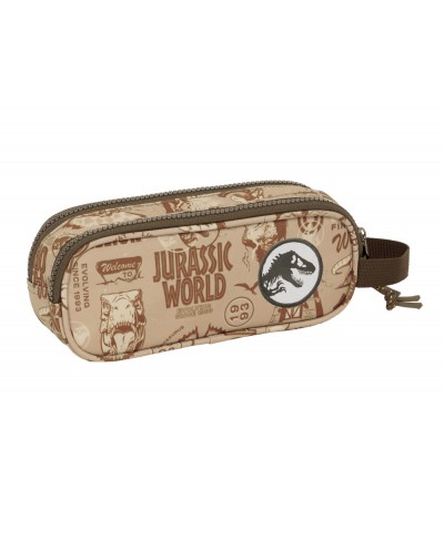 Bolso escolar portatodo safta doble jurassic world 80x210x60 mm