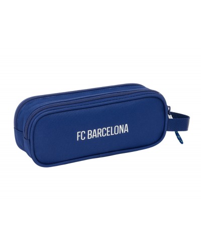 Bolso escolar portatodo safta doble fc barcelona navy blue 80x210x60 mm